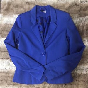 Divided Blue Blazer